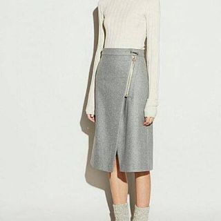 アクネ(ACNE)のAcne Studios ラップウールスカート　32(ひざ丈スカート)