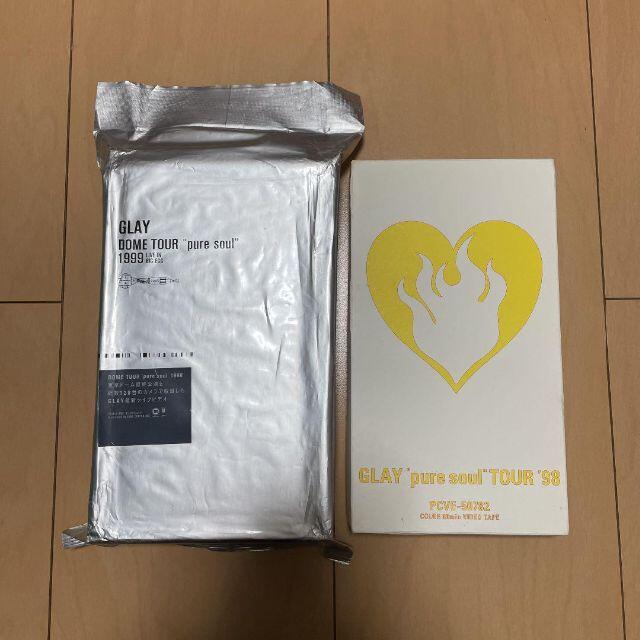 GLAY DOME TOUR pure soul 1999 ＆ 1998 VHS エンタメ/ホビーのDVD/ブルーレイ(ミュージック)の商品写真