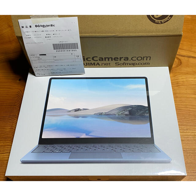 新品未開封 THH-00034 Surface Laptop Go　保証書納品書