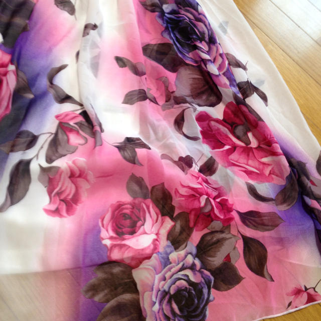 花柄ロングドレス♥去年 レディースのフォーマル/ドレス(その他ドレス)の商品写真