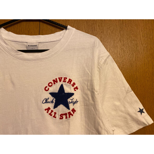 CONVERSE(コンバース)の★お値下げ★【converse】メンズＴシャツ半袖トップス　Ｌサイズ メンズのトップス(Tシャツ/カットソー(半袖/袖なし))の商品写真