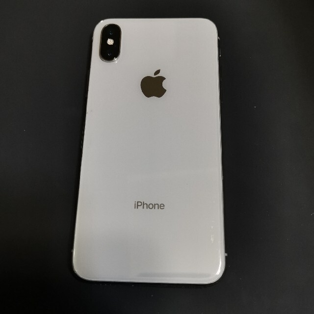 スマホ/家電/カメラさらに値下げ！訳ありガラス破損。iphone x SIMフリー White 64