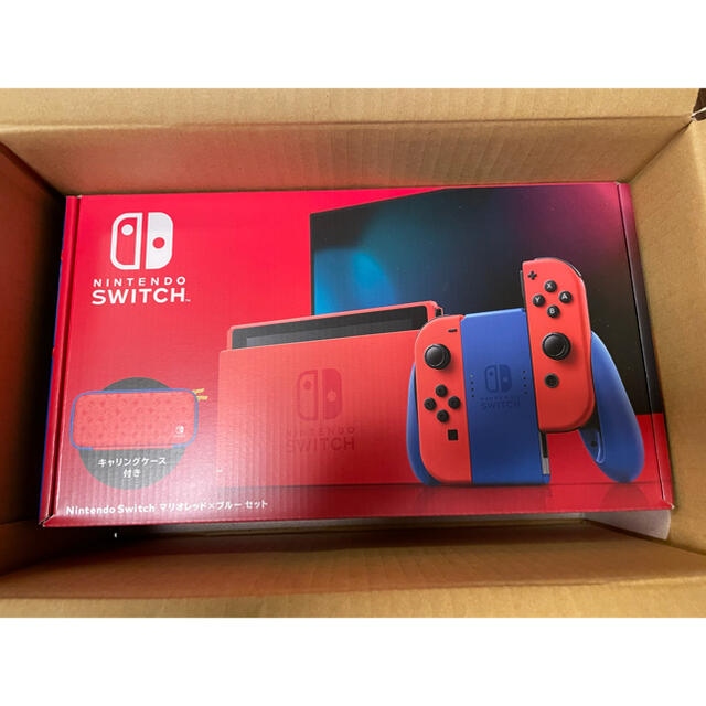 【高品質】 未開封新品 マリオレッド×ブルー Switch Nintendo 家庭用ゲーム機本体