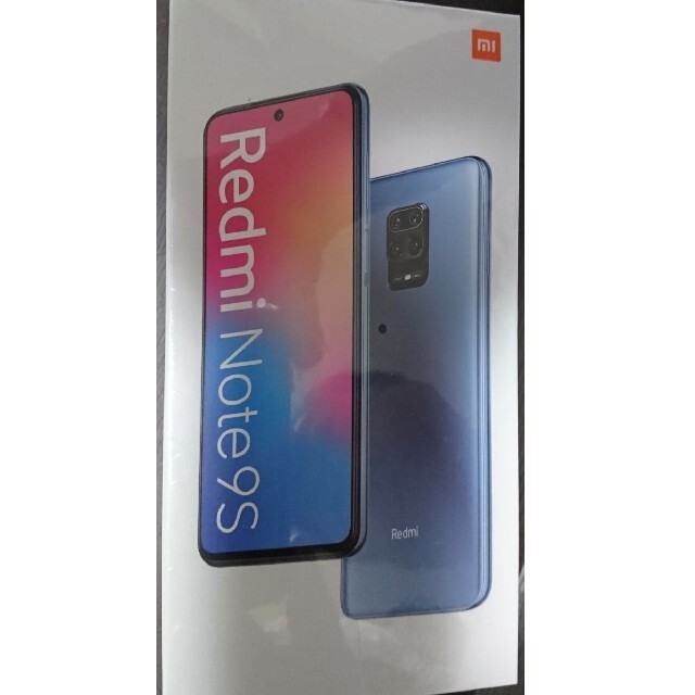 新品 未開封 国内正規品 Redmi Note 9S 6GB 128GB 白