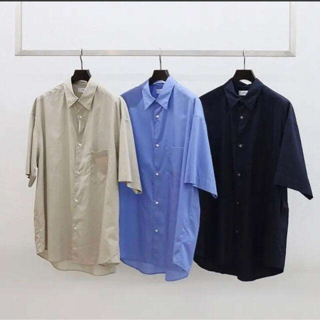 1LDK SELECT(ワンエルディーケーセレクト)のGraphpaper broad oversize shirt グラフペーパー メンズのトップス(シャツ)の商品写真