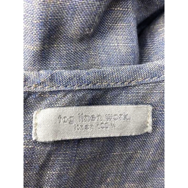 fog linen work(フォグリネンワーク)のfog linen work（フォグリネンワーク） リネン5分袖ワンピース レディースのワンピース(その他)の商品写真