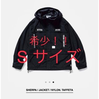 ダブルタップス(W)taps)の希少Sサイズ　Wtaps sherpa 21ss black(ナイロンジャケット)