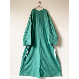 コムデギャルソン(COMME des GARCONS)のdead stock 60s チェコ軍  緑 青 オペレーションコート ガウン(ミリタリージャケット)