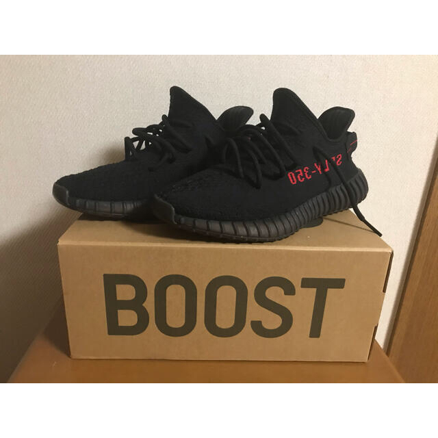 adidas(アディダス)のYEEZY BOOST 350 V2 CP9652 BRED 26.5cm メンズの靴/シューズ(スニーカー)の商品写真