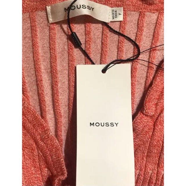 moussy(マウジー)のmoussy フリル　トップス　ノースリーブ　フリーサイズ レディースのトップス(カットソー(半袖/袖なし))の商品写真