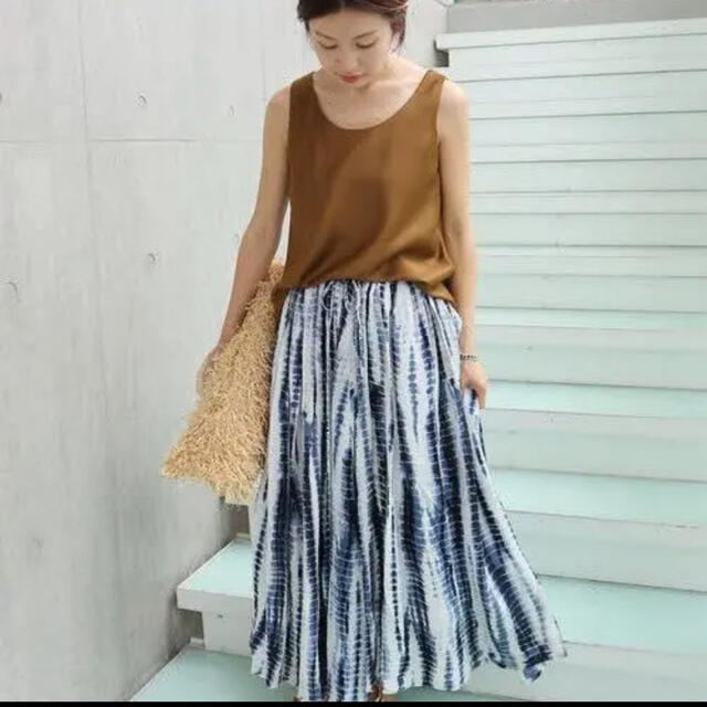 スカート美品　マリハ　海の羽　ロングスカート