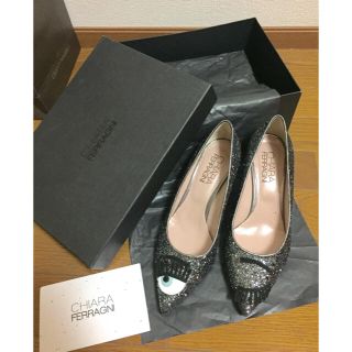 キアラフェラーニ(Chiara Ferragni)の新品 キアラフェラーニ アイデザイン パンプス (ハイヒール/パンプス)