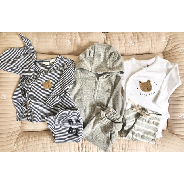 GAP(ギャップ)のGAP〈7点〉futafuta〈7点〉SET🌼 キッズ/ベビー/マタニティのベビー服(~85cm)(ロンパース)の商品写真