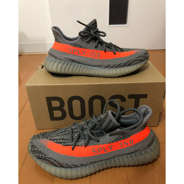 2022人気特価 イージーブースト350v2 - adidas ベルーガ 初期ロット
