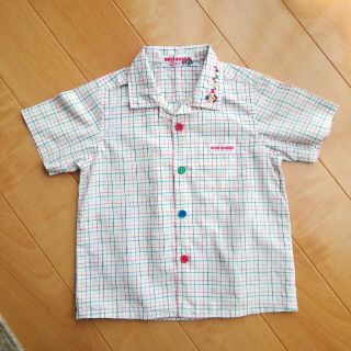 ミキハウス(mikihouse)のmikihouse　半袖シャツ　80サイズ(シャツ/カットソー)