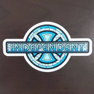 インディペンデント(INDEPENDENT)の(縦7.1cm横12.3cm) INDEPENDENT ステッカー(スケートボード)