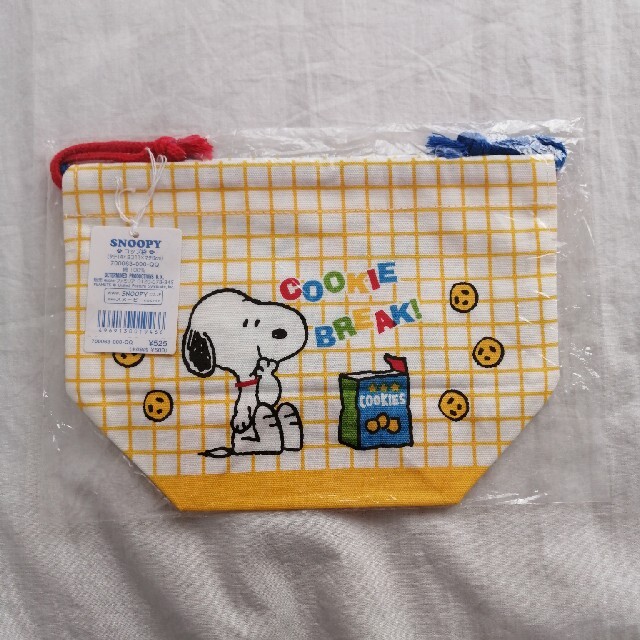 SNOOPY(スヌーピー)のスヌーピー コップ袋とレジャーシート ハンドメイドのキッズ/ベビー(外出用品)の商品写真