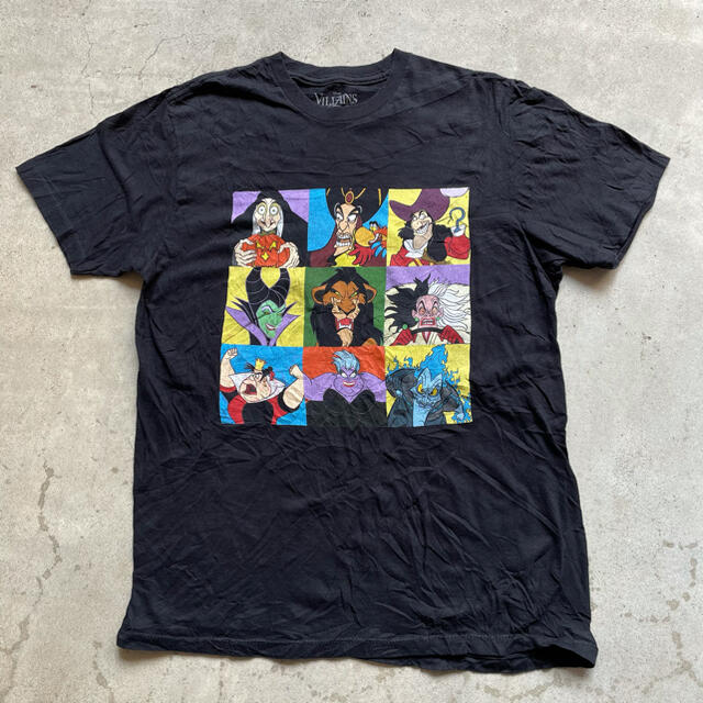 【Disney 】villains Tシャツ　ディズニー　ヴィランズメンズ