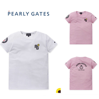 パーリーゲイツ(PEARLY GATES)のパーリーゲイツ  レディース 韓国シャツ0サイズ新品、正規、タグ付き(ウエア)