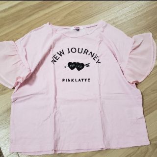 ピンクラテ(PINK-latte)のピンクラテ　半袖　160（S）(Tシャツ/カットソー)