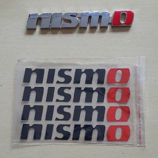 ニッサン(日産)のnismo ニスモ　ステッカー　エンブレム(車外アクセサリ)