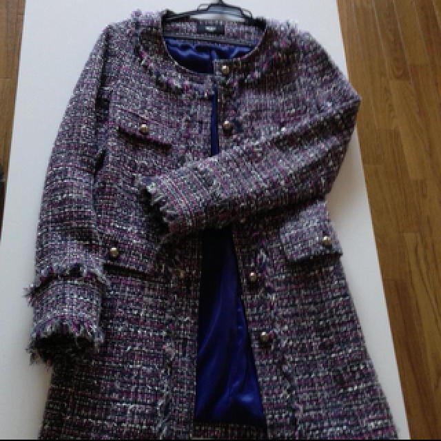 VICKY(ビッキー)のサイズ1♡美品激かわツィードコート レディースのジャケット/アウター(ロングコート)の商品写真