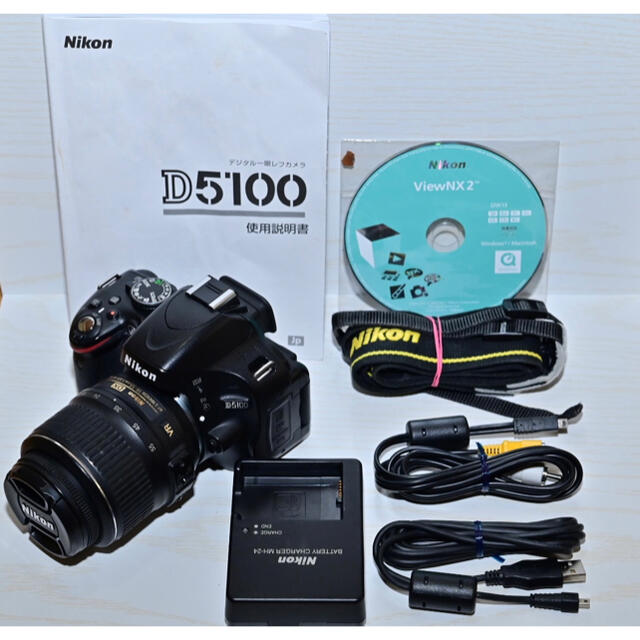 カメラ初心者NIKON D5100 標準レンズキット　おまけ付き♪