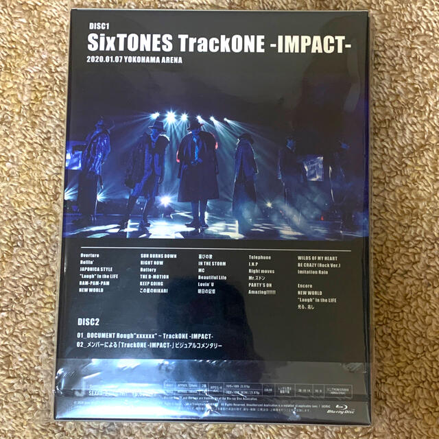 SixTONES トーンインパクト Blu-ray