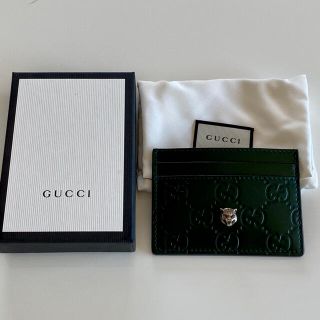 グッチ(Gucci)の［非売品］未使用GUCCIカードケース(名刺入れ/定期入れ)