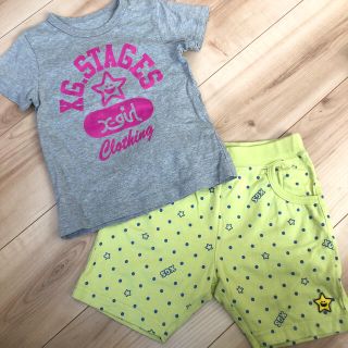 エックスガールステージス(X-girl Stages)の95㎝  X-girl first stage ♡ (Tシャツ/カットソー)