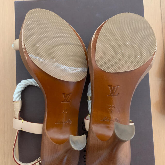 LOUIS VUITTON(ルイヴィトン)のルイヴィトン　VUITTON アズール　サンダル♡美品✨正規品♡ レディースの靴/シューズ(サンダル)の商品写真