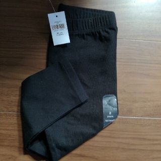 ベビーギャップ(babyGAP)の新品☆GAP黒無地スパッツ95㎝　レギンス(パンツ/スパッツ)