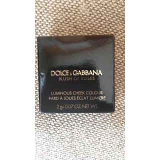 ドルチェアンドガッバーナ(DOLCE&GABBANA)のDOLCE&GABBANA ブラッシュオブローズ　ルミナスチークカラー 2g(チーク)