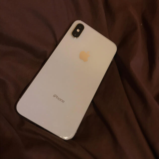 iPhone Xs Silver 64 GB SIMフリー