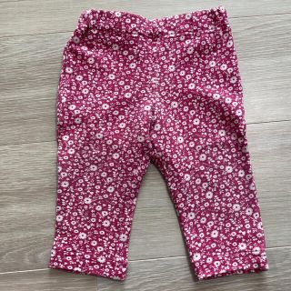 エフオーキッズ(F.O.KIDS)のアプレレクール　花柄 レギンス パンツ　70 スパッツ　60 ベビー　女の子(パンツ)