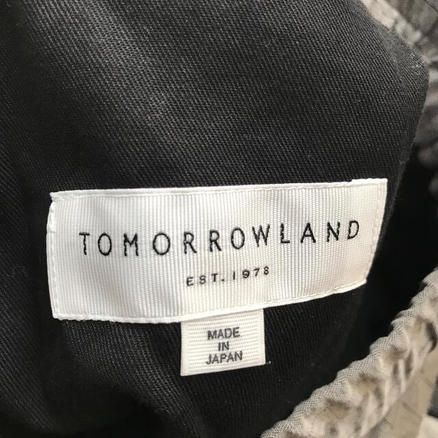 TOMORROWLAND(トゥモローランド)のTOMORROWLAND ストライプテーパードパンツ メンズのパンツ(スラックス)の商品写真