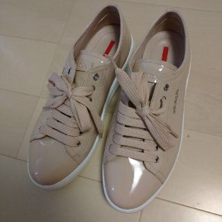 【美品】PRADA SPORTS エナメルスニーカー サイズ36