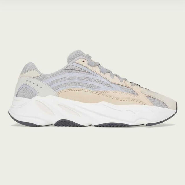 スニーカー【27cm 新品未着用 即発送】yeezy boost 700 cream