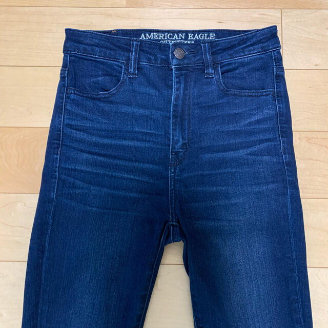 American Eagle(アメリカンイーグル)のアメリカンイーグル HWR ジェギング デニム US2S N313 レディースのパンツ(スキニーパンツ)の商品写真