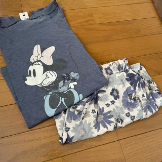 ディズニー(Disney)のミニー　部屋着　パジャマ(ルームウェア)