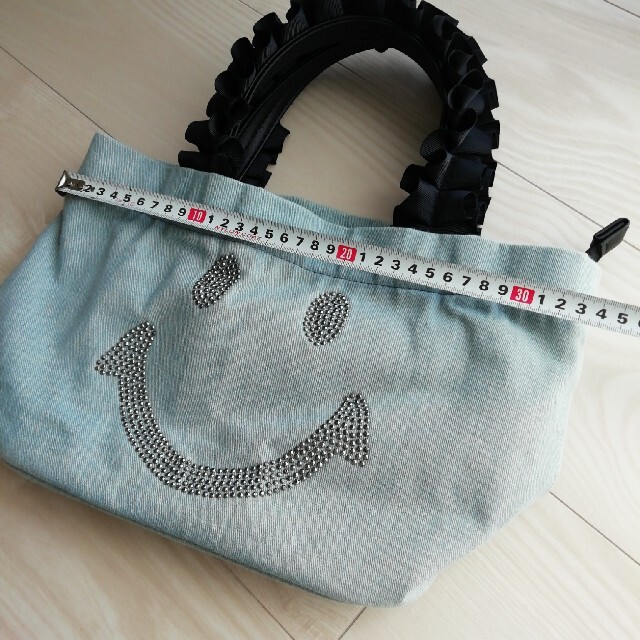 しまむら(シマムラ)のトートバッグ デニム素材 美品 レディースのバッグ(トートバッグ)の商品写真