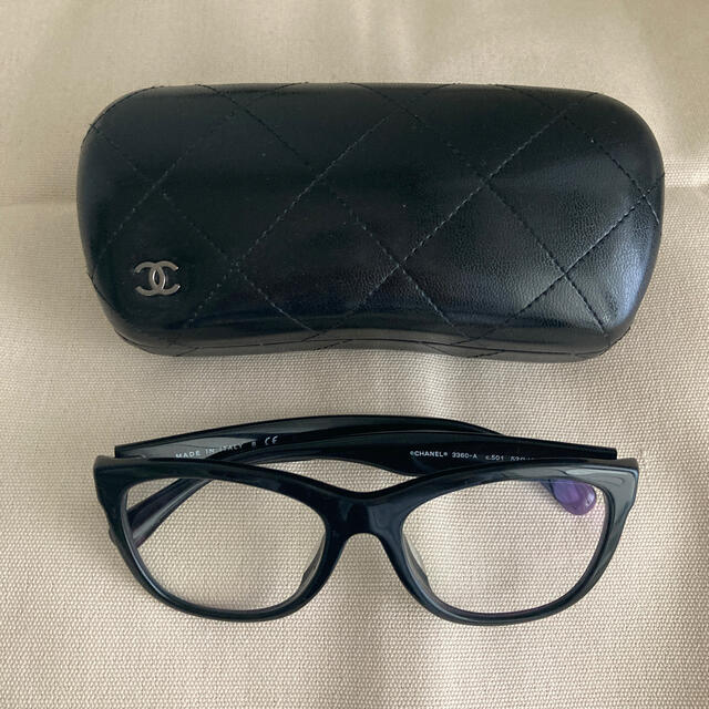 CHANEL(シャネル)のシャネル　眼鏡　ブルーライトカットレンズ レディースのファッション小物(サングラス/メガネ)の商品写真