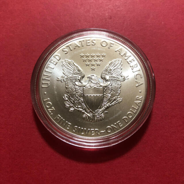 2014  アメリカ イーグル銀貨 1オンス エンタメ/ホビーの美術品/アンティーク(貨幣)の商品写真