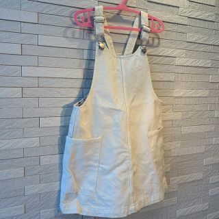 ザラキッズ(ZARA KIDS)の【dayg様専用】ZARA KIDS サロペットワンピース　size 110(ワンピース)