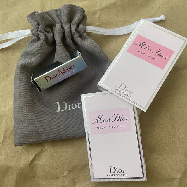 Dior(ディオール)のDior 香水２種&リップマキシマイザー コスメ/美容のキット/セット(サンプル/トライアルキット)の商品写真