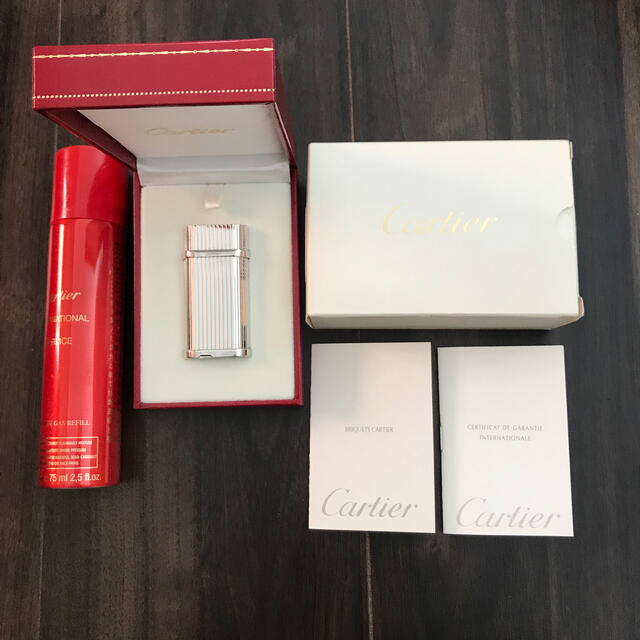 Cartier(カルティエ)のCartier ライター　ガス付き メンズのファッション小物(タバコグッズ)の商品写真