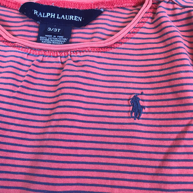 Ralph Lauren(ラルフローレン)のRalph lauren ロンT 3T キッズ/ベビー/マタニティのキッズ服男の子用(90cm~)(Tシャツ/カットソー)の商品写真