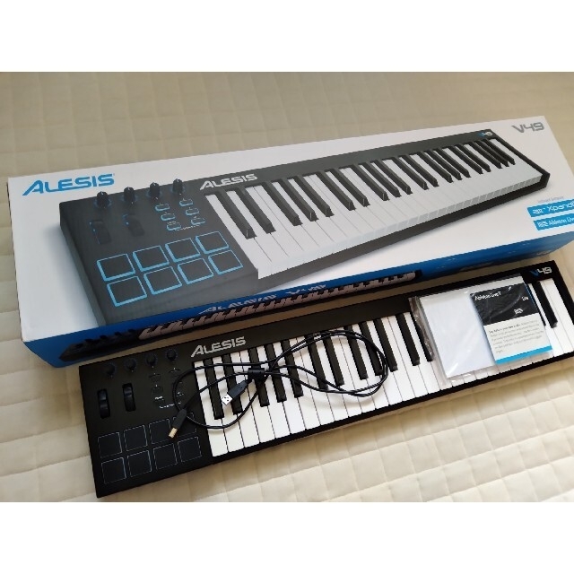 Alesis V49 midiキーボード 楽器のDTM/DAW(MIDIコントローラー)の商品写真