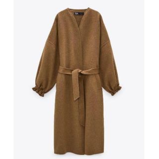 ザラ(ZARA)のm様購入　　　ZARA ベルト付き　ウールコート　(ロングコート)