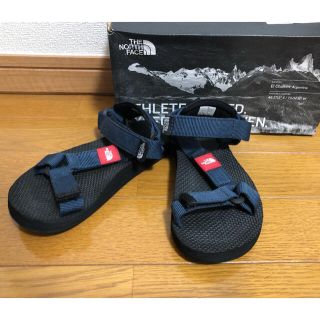 ザノースフェイス(THE NORTH FACE)のノースフェイス キッズ サンダル 19センチ マリン ジュニアサイズ(サンダル)